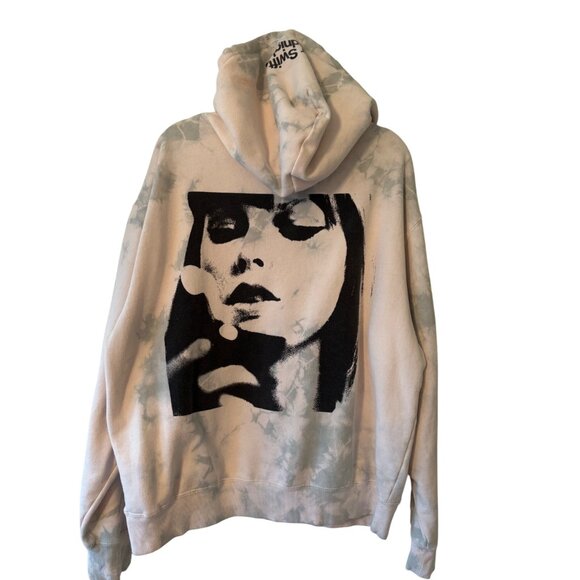 Taylor Swift Midnights Tie Dye Hoodie Graphic Print Cotton Blend Unisex Cozy - Picture 4 of 9
